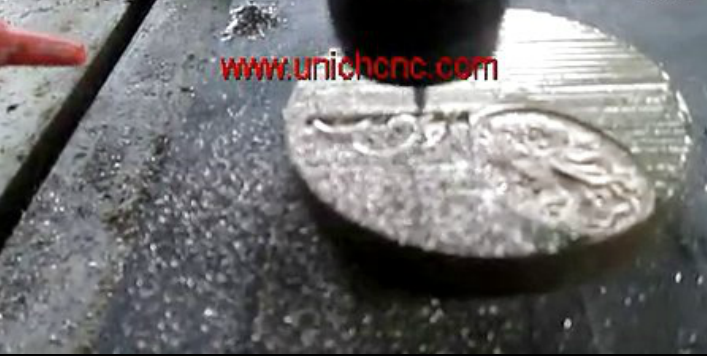 UNICH Aluminum Engraving