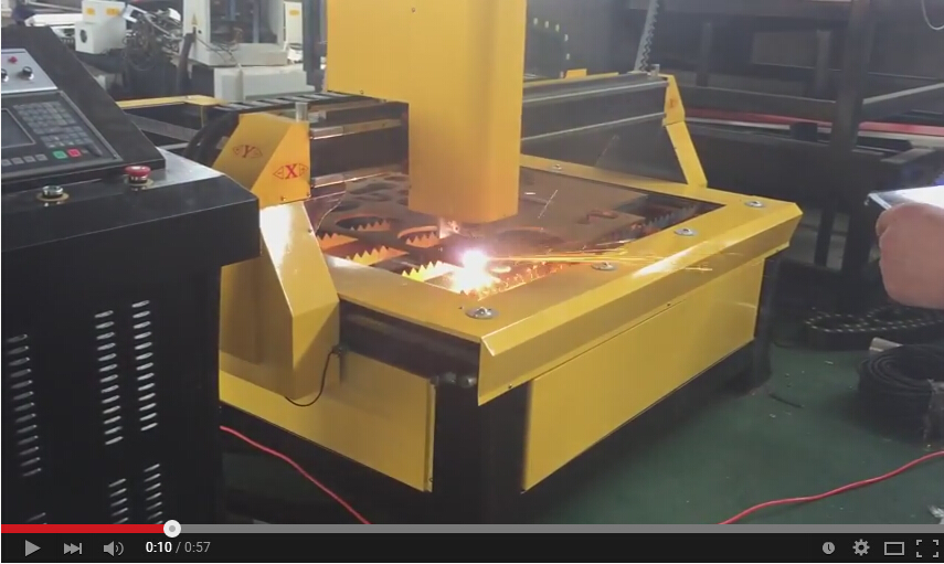 CNC plasma metal cutting machine 