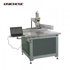 Big size Cross sliding table Raycus ipg laser generator fiber laser marking machine